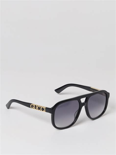 gucci sunglasses men black and gold|shop Gucci sunglasses online.